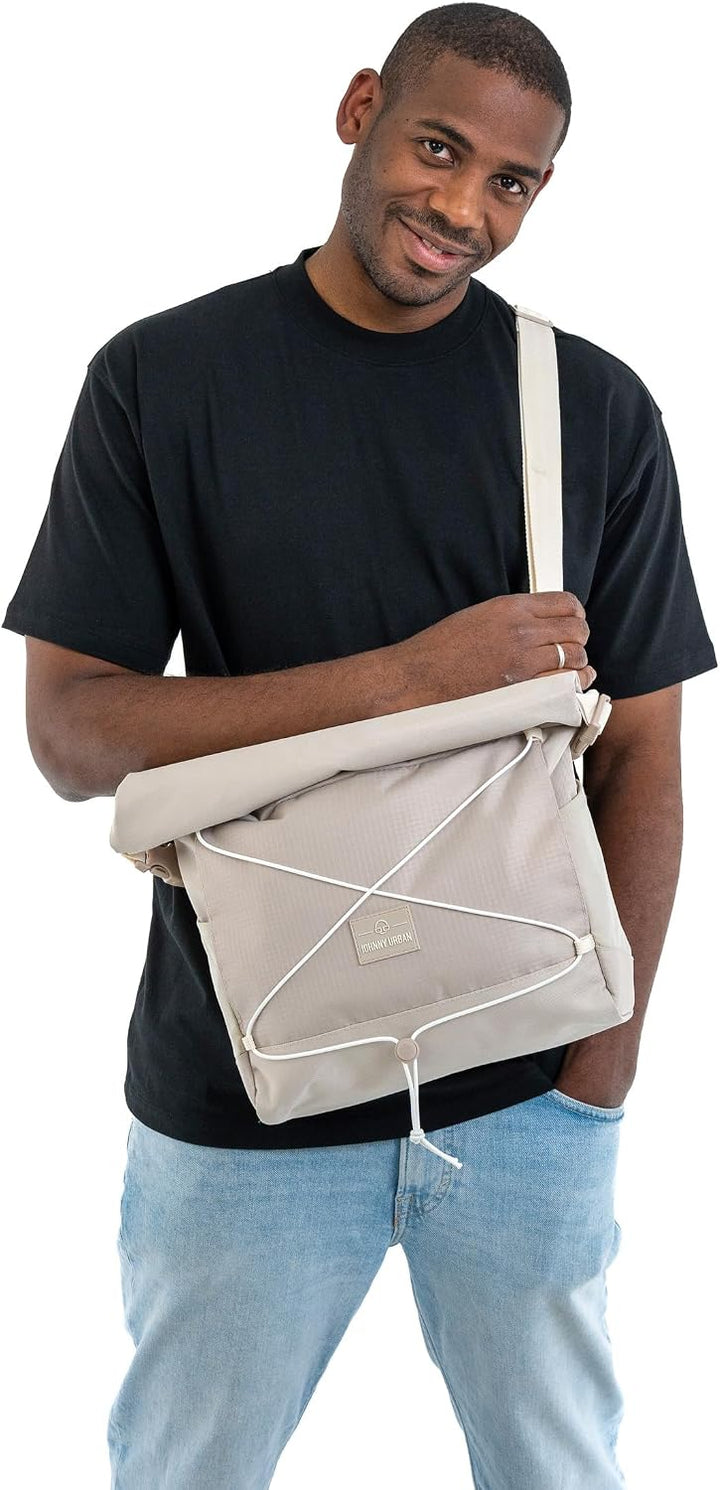 Johnny Urban Umhängetasche Herren & Damen - Dylan - Schultertasche mit Rolltopfunktion - Mögliche Er