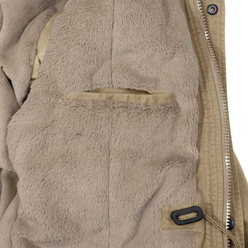 bw-online-shop Winterparka Fishtail mit Futter Herren Parka Jacke 6XL Camel, 6XL Camel