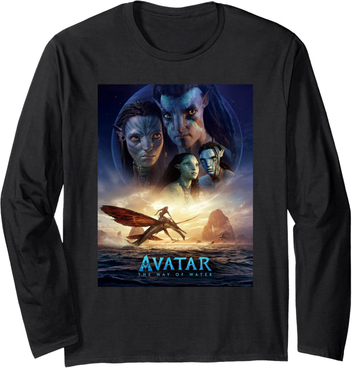 Avatar: The Way of Water Theatrical Movie Poster Langarmshirt