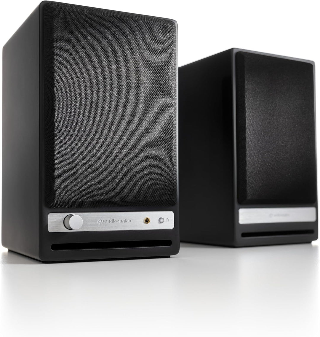 Audioengine HD4 Wireless Speaker Bluetooth | Desktop Monitor Speakers | Home Music System aptX HD Bl