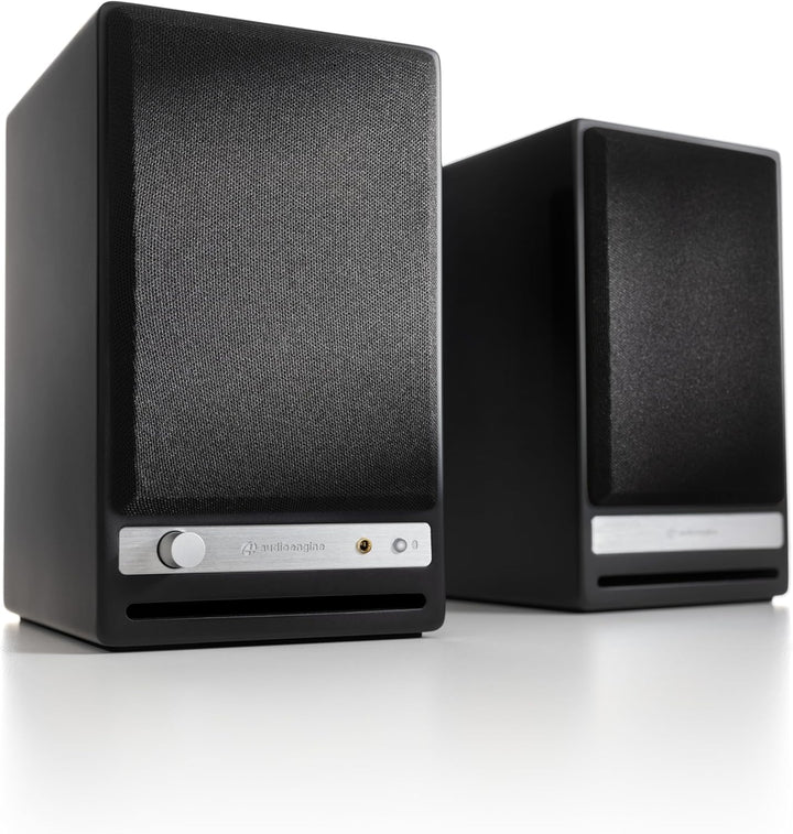 Audioengine HD4 Wireless Speaker Bluetooth | Desktop Monitor Speakers | Home Music System aptX HD Bl