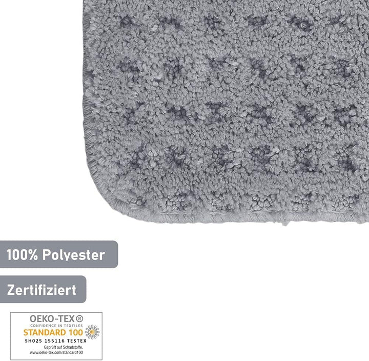 PANA Flauschiger Badvorleger in versch. Farben und Grössen • Badteppich aus weichen Mikrofasern • ru