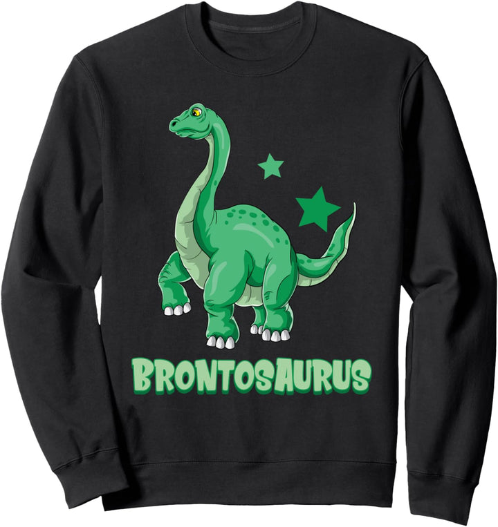 Brontosaurus Dinosaurier Saurier Sammlung Jungen Dino Sweatshirt