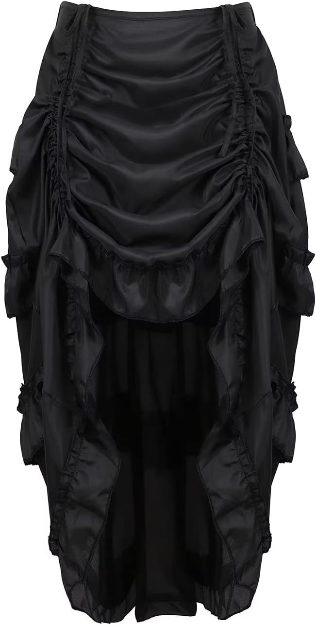 Jutrisujo korsett Corsagenkleid rock kleid corsage korsage pfau feder damen vollbrust bustier gothic