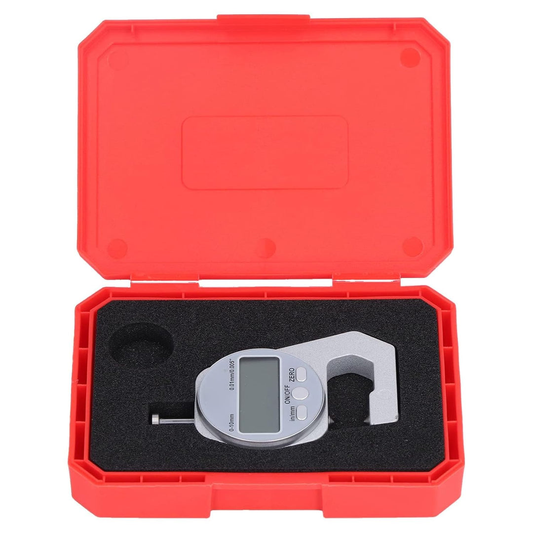 LiebeWH Digitales Dickenmessgerät 0-10 Mm Messbereich Elektronischer Mini-Messschieber Dickenmesser