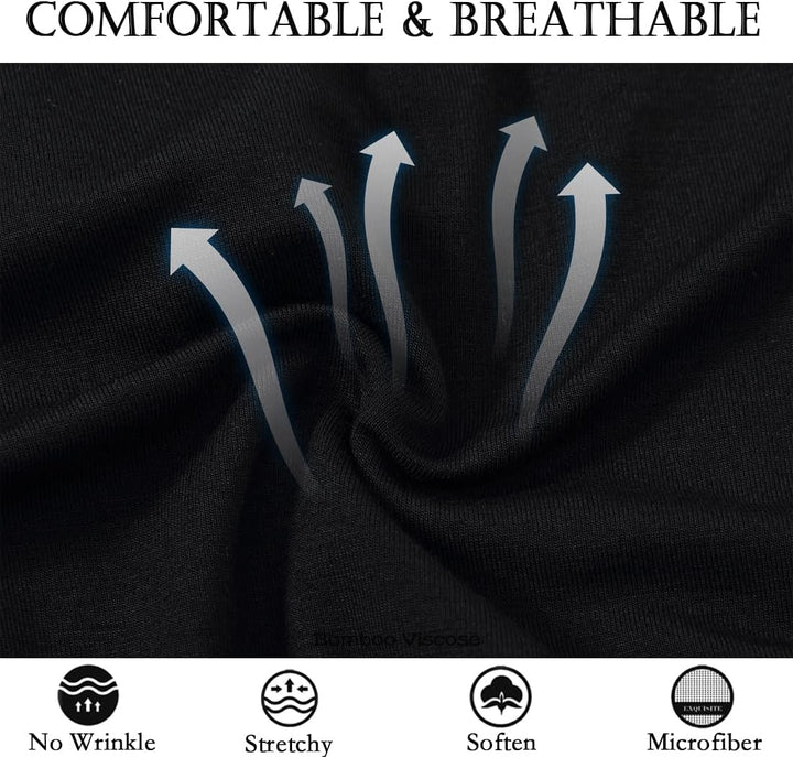 BIATWOWR Herren Dreiecks-Slip mit extra Balltasche dehnbar, ohne Etikett und breitem Bund Briefs Und