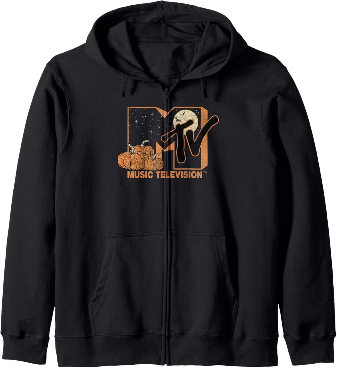 MTV Halloween Pumpkin Patch Logo Kapuzenjacke