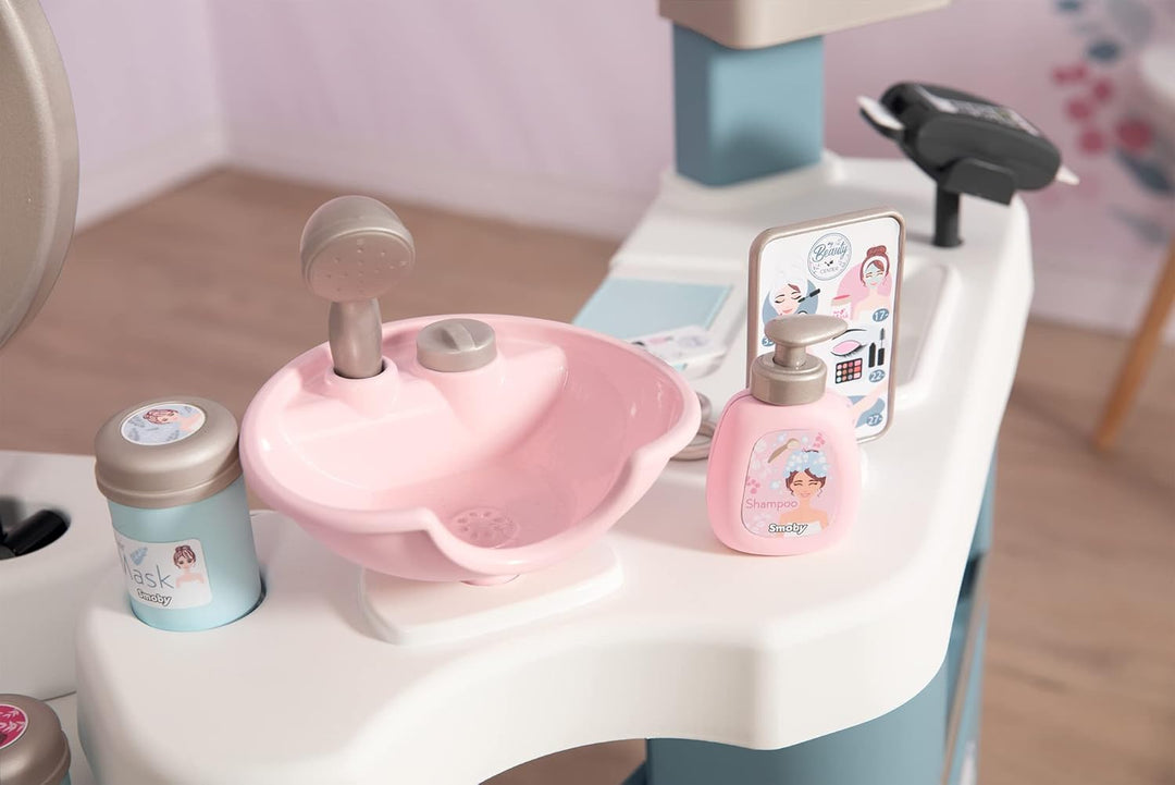 Smoby - My Beauty Center Kosmetikstudio - Schminktisch mit elektronischen und mechanischen Funktione