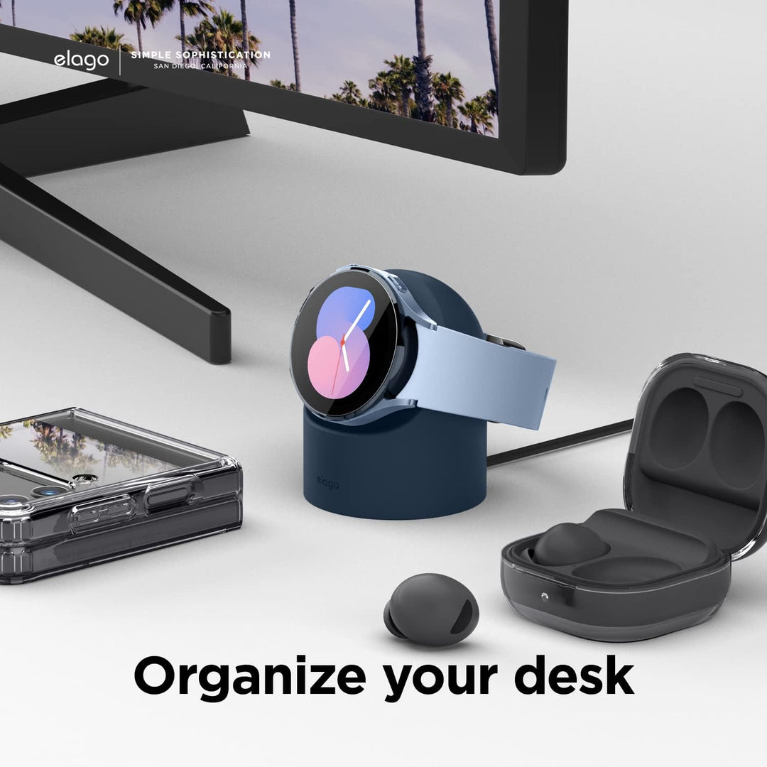 elago Ladestation für Samsung Galaxy Watch 8/8 Classic/7/Ultra/6/6 Classic/5/5 Pro [40/43/44/45/47mm