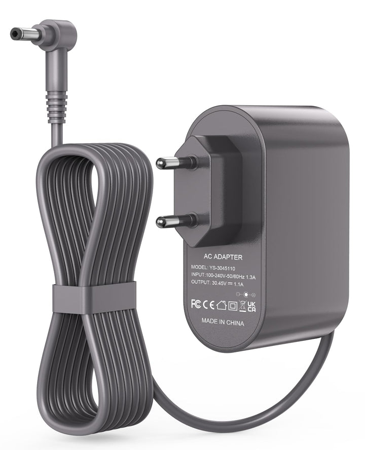 30.45V LadeKabel Ladegerät für Dyson V10 V11 V12 V15 SV12 SV14 SV15 SV16 SV20 SV22, Netzteil für Dys