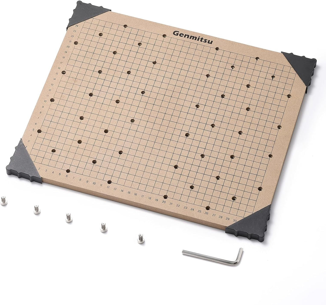 Genmitsu CNC MDF-Gitter-Spoilboard für 3030-PROVer MAX CNC-Fräsmaschine, 360 x 300 x 12 mm, M6-Löche