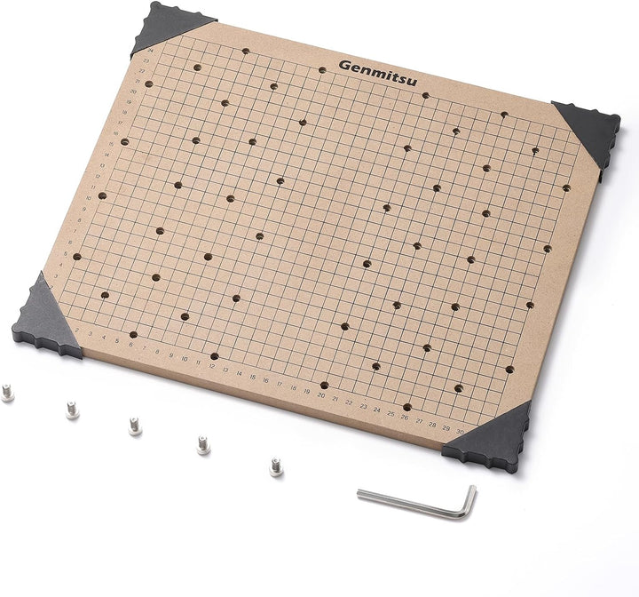Genmitsu CNC MDF-Gitter-Spoilboard für 3030-PROVer MAX CNC-Fräsmaschine, 360 x 300 x 12 mm, M6-Löche