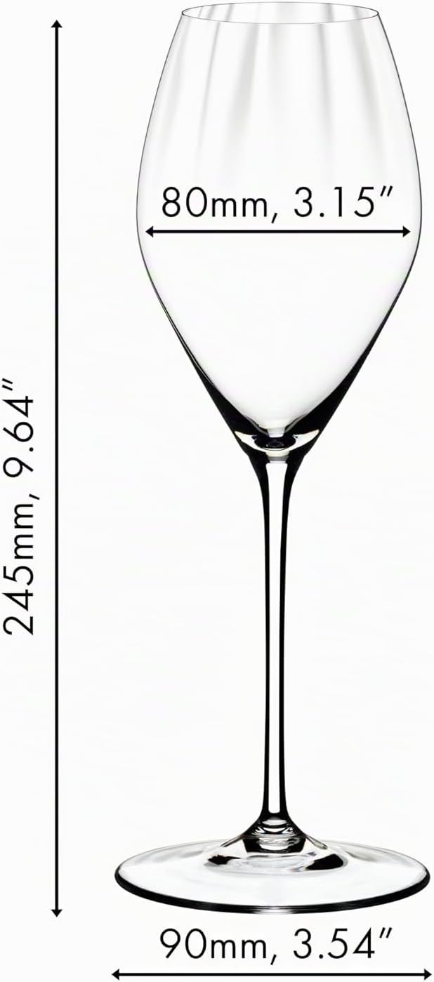 Riedel Performance Champagnerglas 2er-Set, Champagner