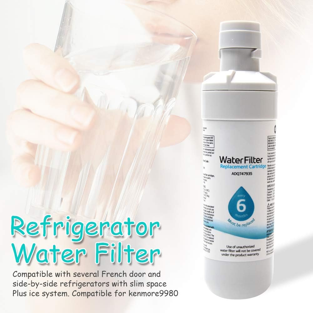 LT1000p Wasserfilter Ersatz für Kenmore9980, austauschbarer Kühlschrank Wasserfilter Home Remover We