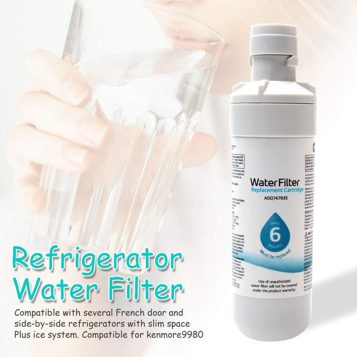 LT1000p Wasserfilter Ersatz für Kenmore9980, austauschbarer Kühlschrank Wasserfilter Home Remover We