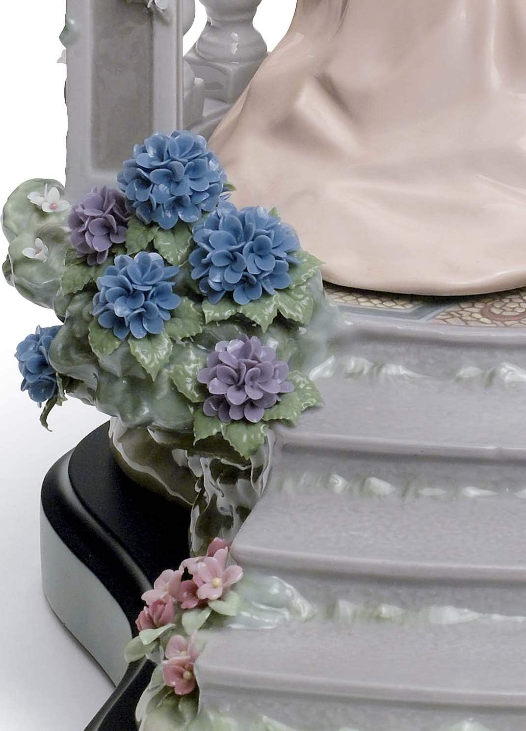 LLADRÓ Pärchen-Figur Liebe Im Mondschein. Limitierte Auflage. Paar. Porzellan.