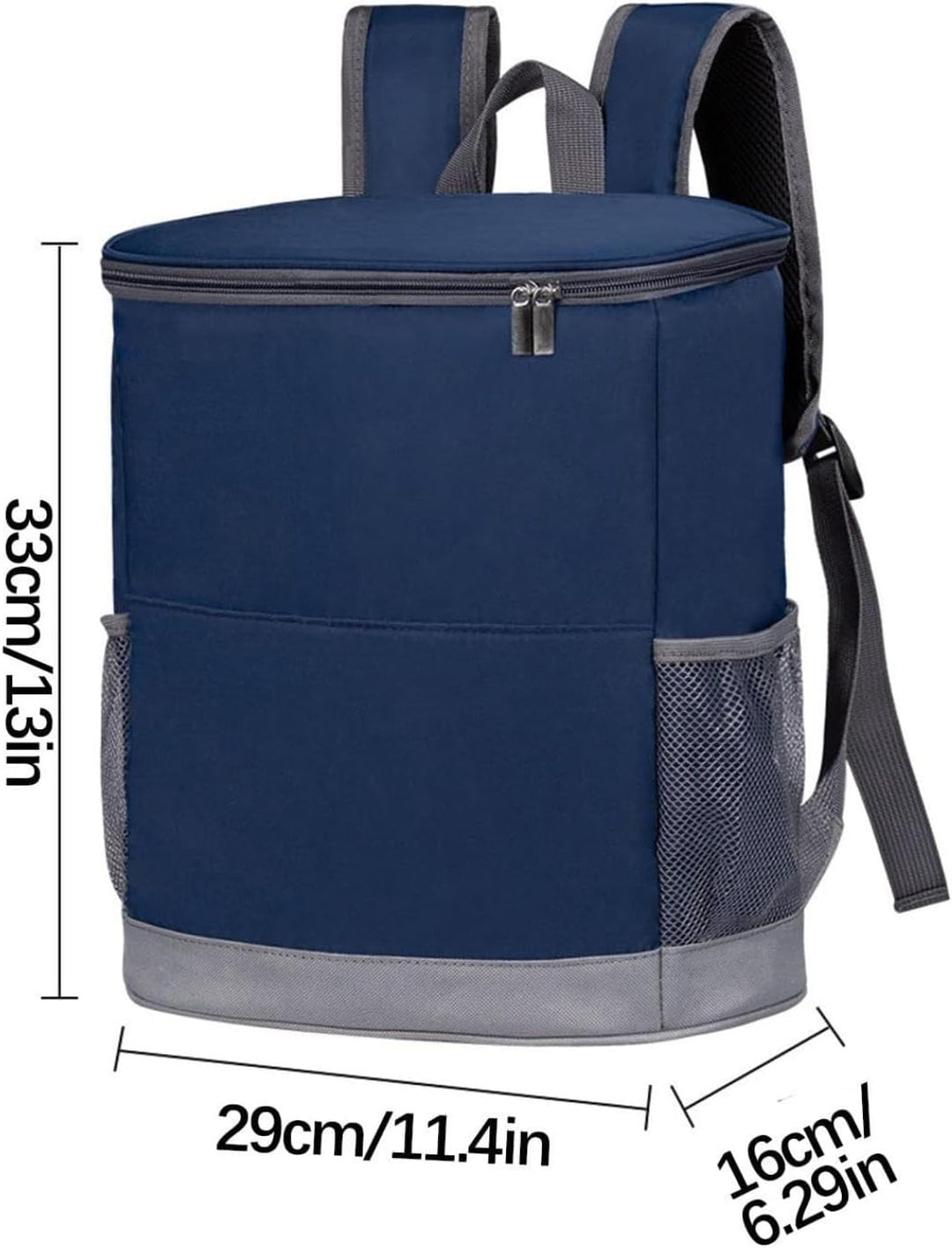 25L Kühlrucksack Thermo Rucksack Picknickrucksack Kühltasche Gross Isoliert Cooler Bag Männer Frauen