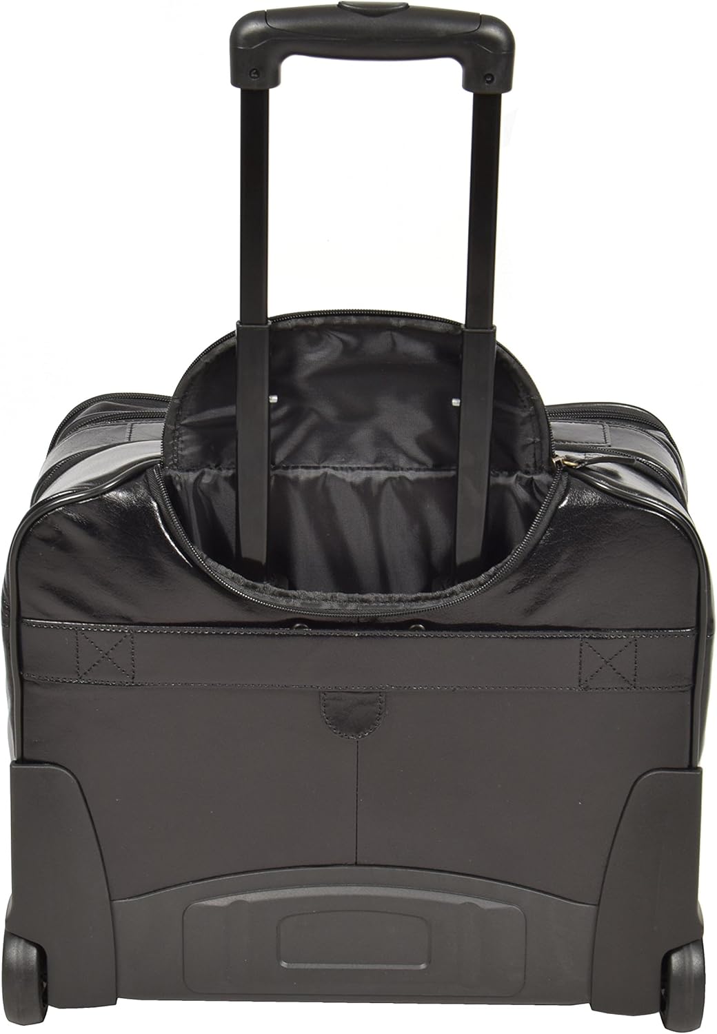 A1 FASHION GOODS , Herren Damen Unisex Pilotenkoffer Schwarz schwarz
