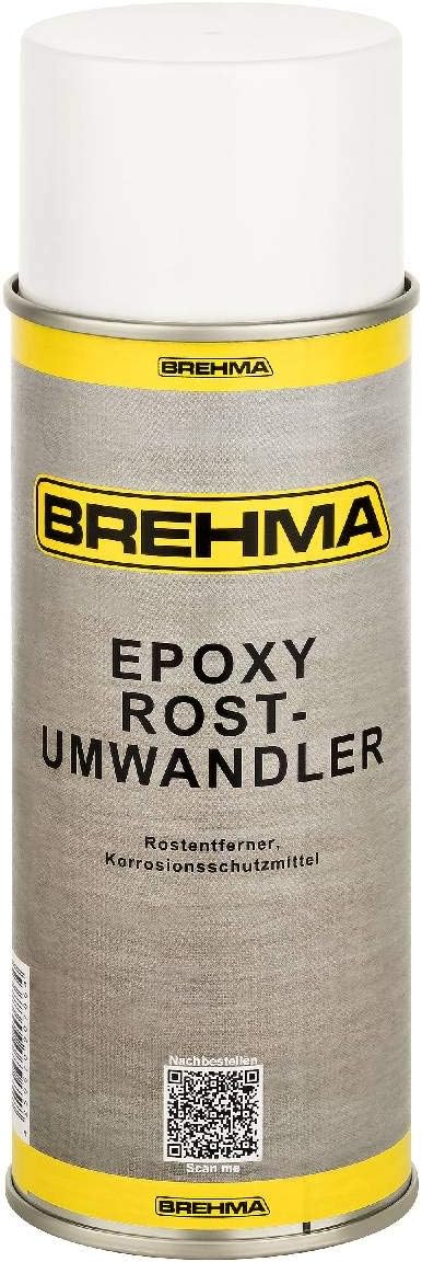 BREHMA 3X Epoxy Rostumwandler Spray 400ml Rostentferner Rostschutz Roststopp