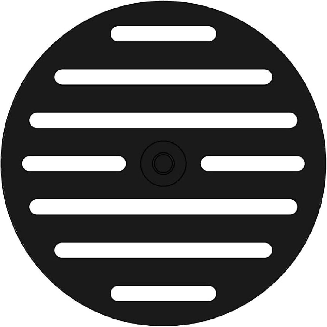 Kaminrost/Ascherost Rund Ø 180 x 8 mm passend für Wamsler Saphir** Kaminöfen inkl. Modellübersicht -