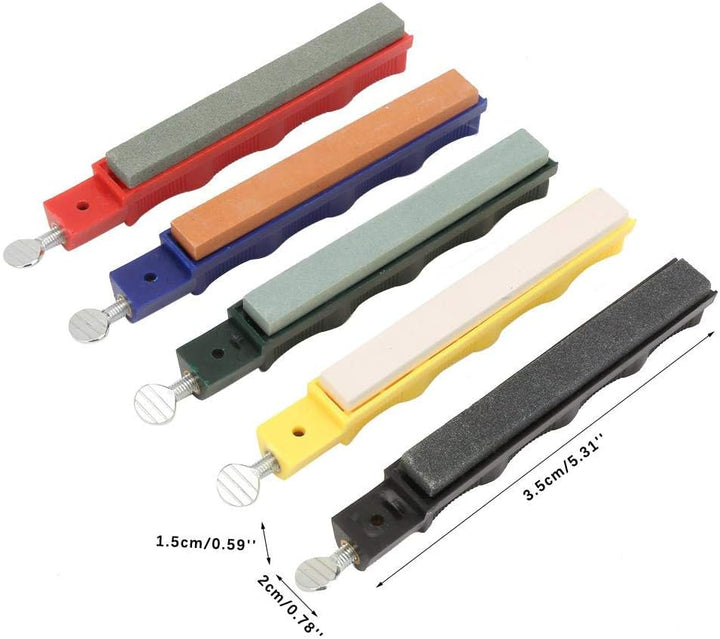 Messerschärfer, Schleifer Schärfstein Set Professionelle Küche Fix-Angle Messerschärfer System Kit f