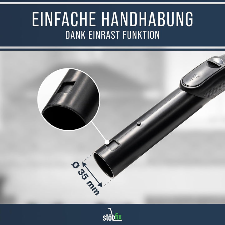 Handgriff Ersatzteil für Miele Staubsauger 35mm Griffrohr Schlauchgriff für Mielestaubsauger Zubehör