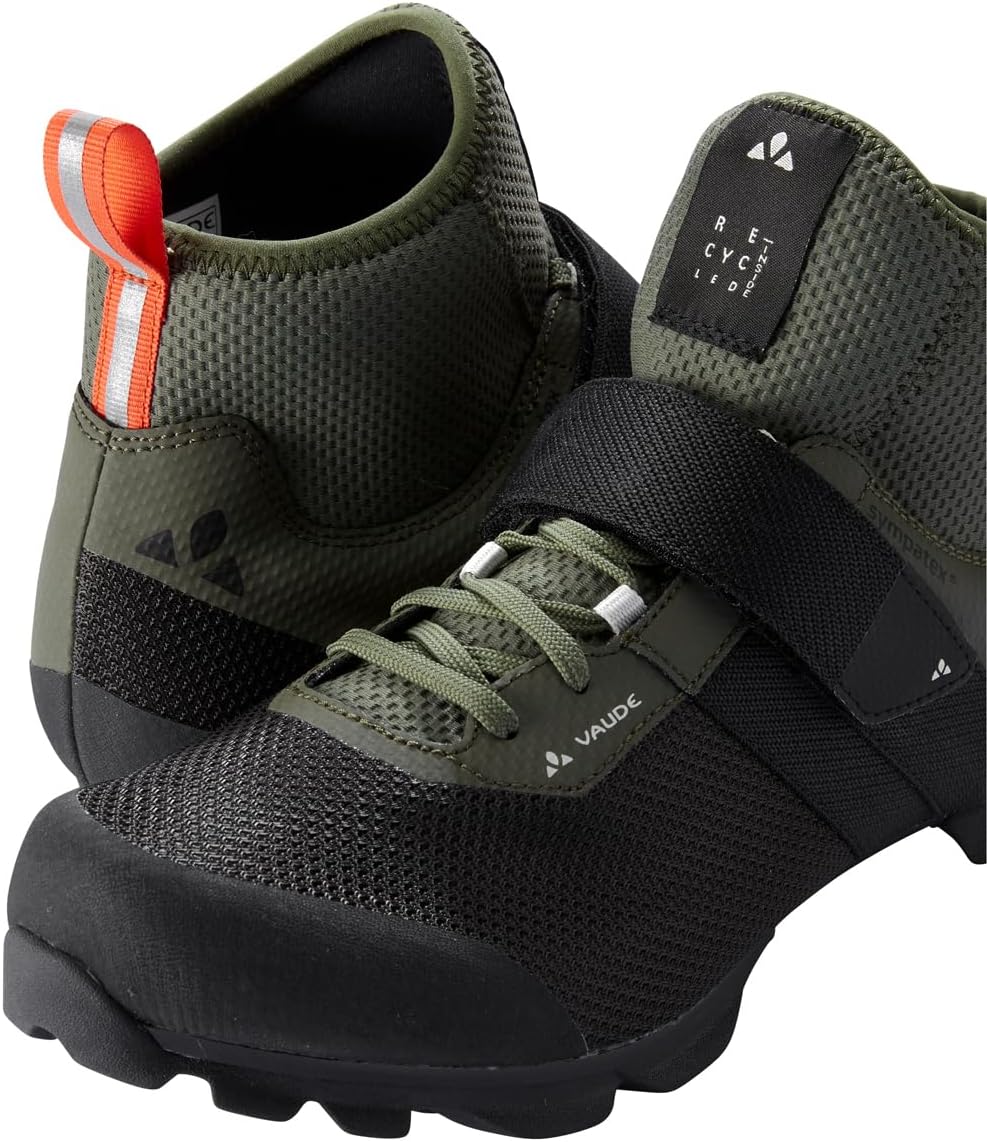 VAUDE Unisex Kuro Mid STX Fahrradschuh 46 EU Schwarz, 46 EU Schwarz