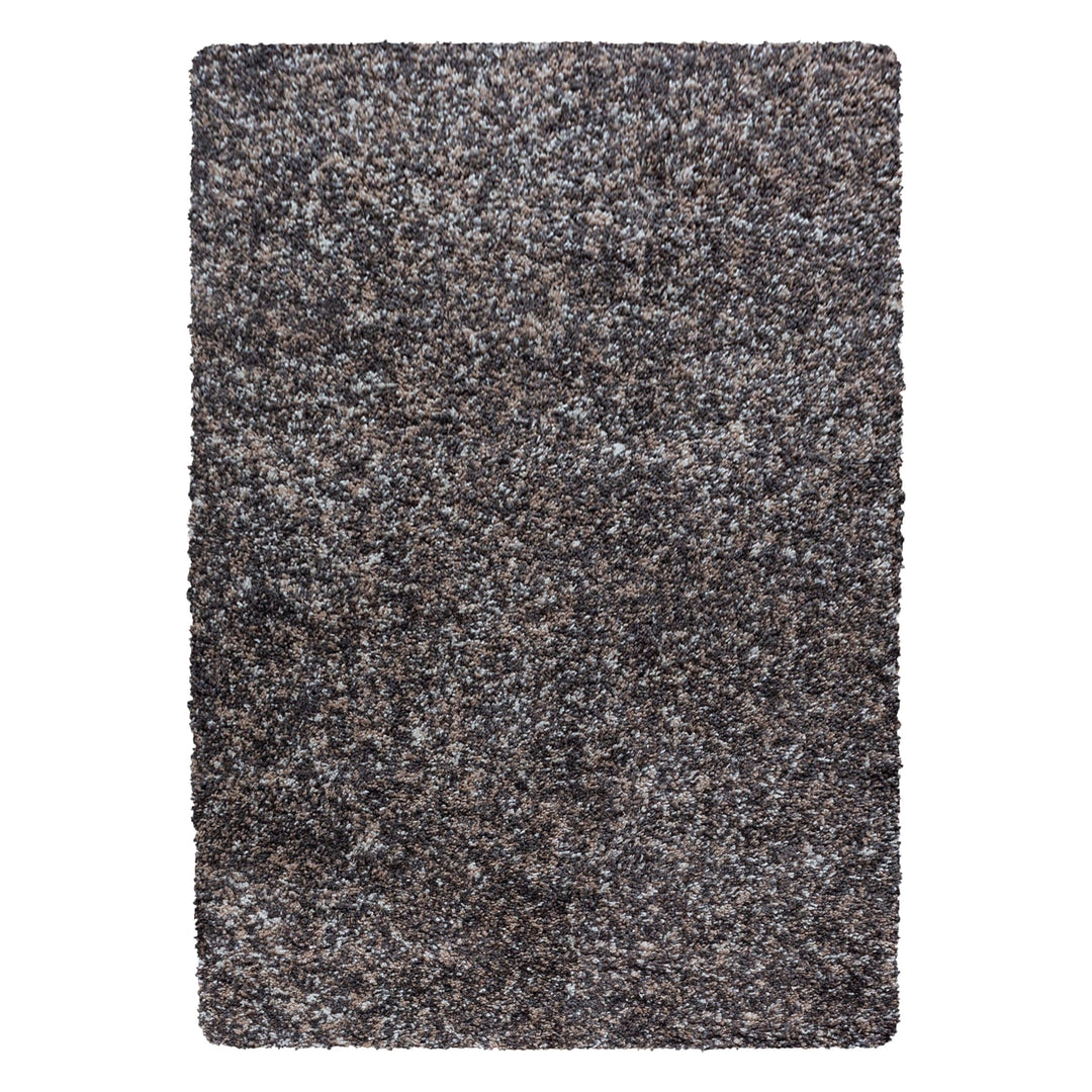 HomebyHome Shaggy Teppich Läufer Flur 60 x 110 cm - Hochflor Wohnzimmerteppich Mehrfarbig Extra Weic