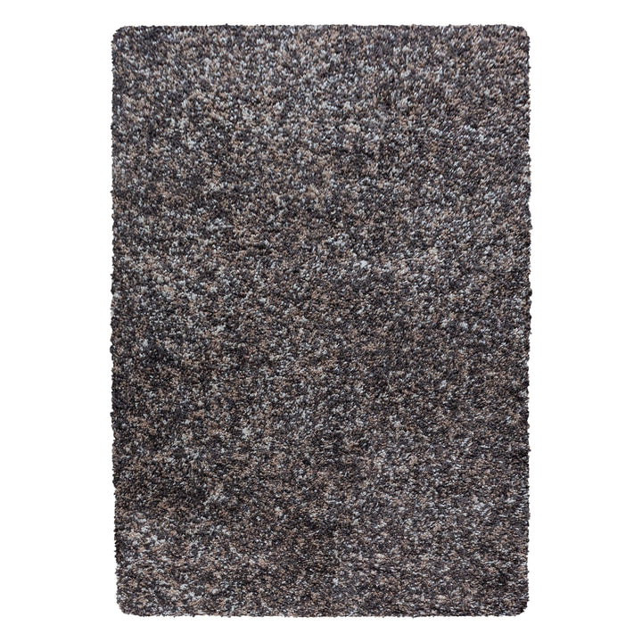 HomebyHome Shaggy Teppich Läufer Flur 60 x 110 cm - Hochflor Wohnzimmerteppich Mehrfarbig Extra Weic