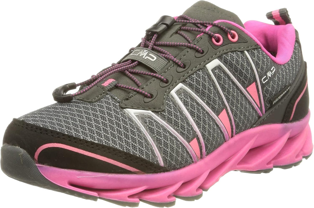 CMP Kids ALTAK Trail Shoes WP 2.0, Titanio Purple Fluo, 34 EU