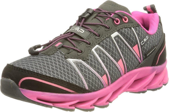 CMP Kids ALTAK Trail Shoes WP 2.0, Titanio Purple Fluo, 34 EU