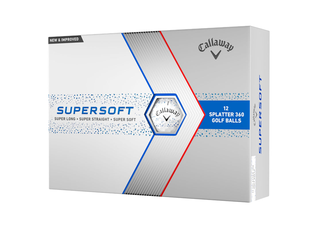 Callaway Golf Supersoft Golf Balls 2023 Golfbälle One Dozen Blue, One Dozen Blue