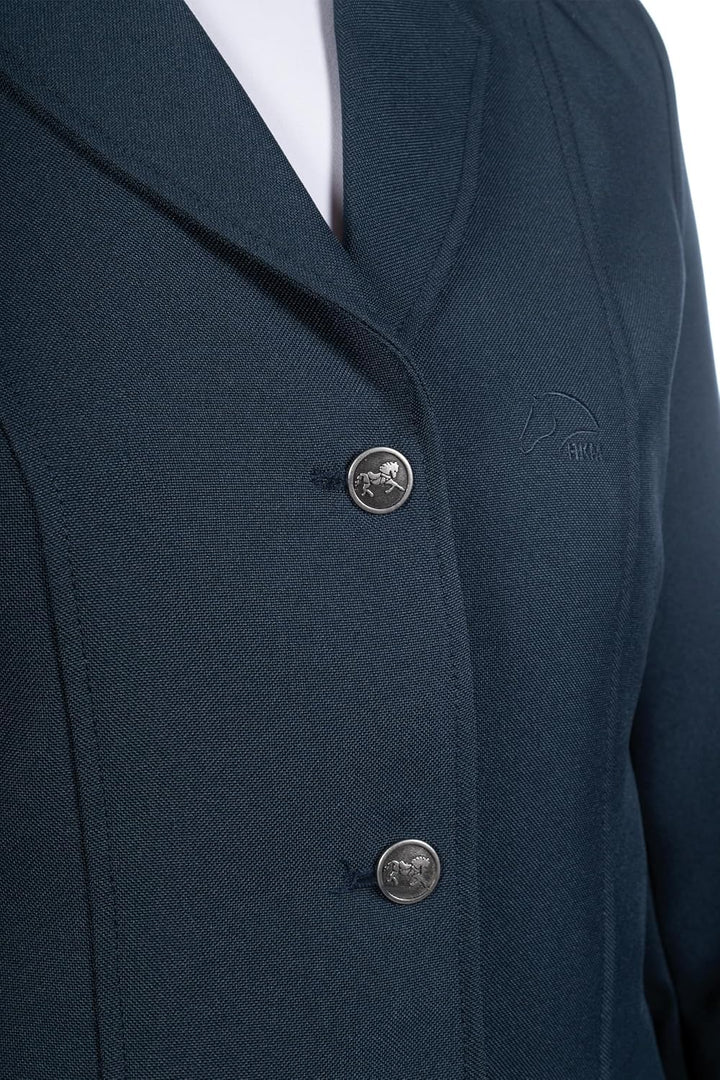 HKM 3341 Turnierjacket Marburg, Reitjacket Reitjacke, dunkelblau Mädchen 164 164 Dunkelblau, 164 Dun