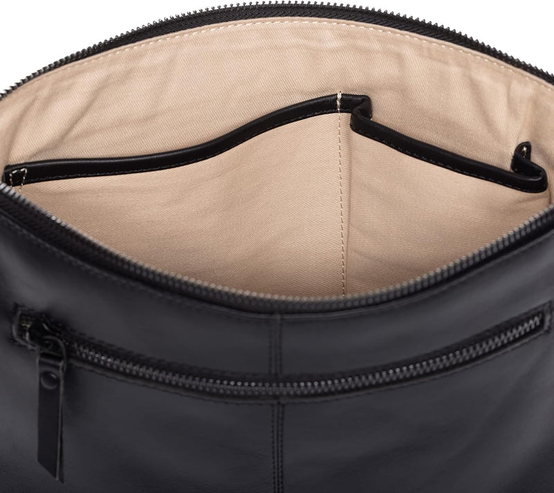 FEYNSINN BERLIN Clutch mit langem Schultergurt JEMMA aus Premium Leder I Abendtasche für Damen I Umh