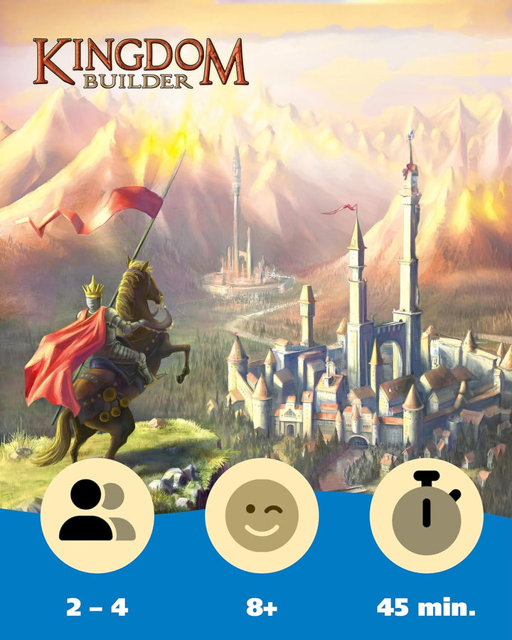 Queen Games 6083 - Kingdom Builder, Spiel des Jahres 2012