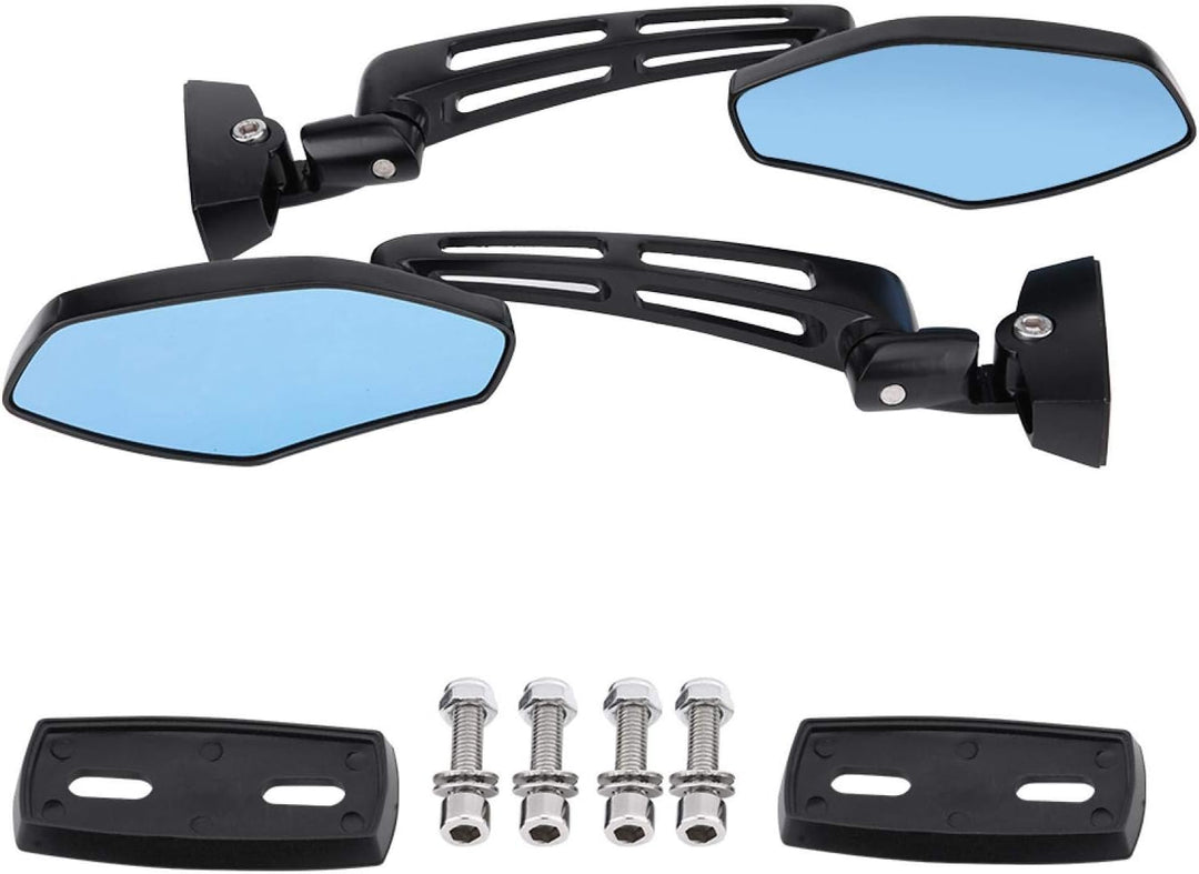 Verkleidungsspiegel Motorradspiegel, 1 Paar Aluminiumlegierung Motorrad Seitenrückspiegel Für Kawasa