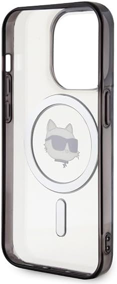 KARL LAGERFELD KLHMP15XHCHNOTK Hülle für iPhone 15 Pro Max 6.7" transparent hardcase IML Choupette`s