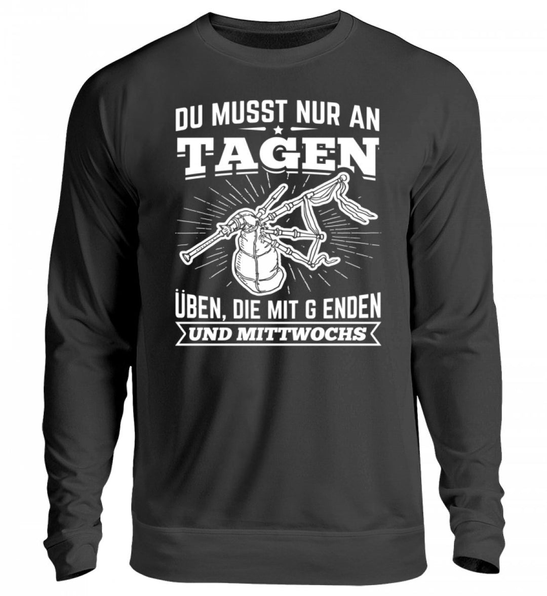 Hochwertiger Unisex Pullover - Für alle Dudelsack Fans!, S