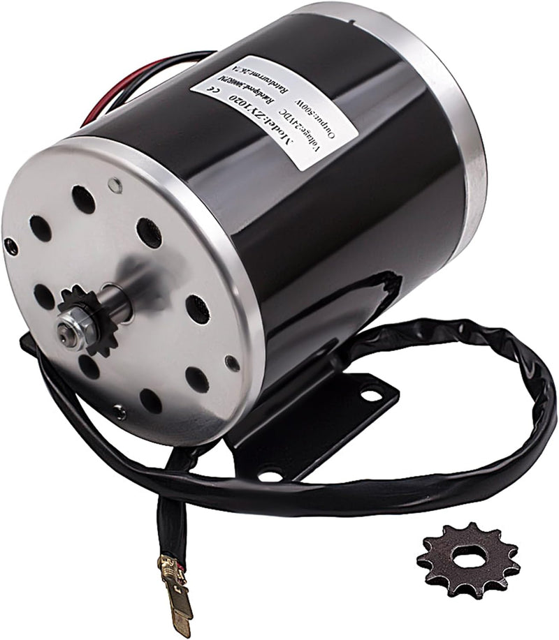 maXpeedingrods 500W 24V DC Motor E-Scooter Elektroroller Elektro Motor Mit Halterung Elektromotor fü