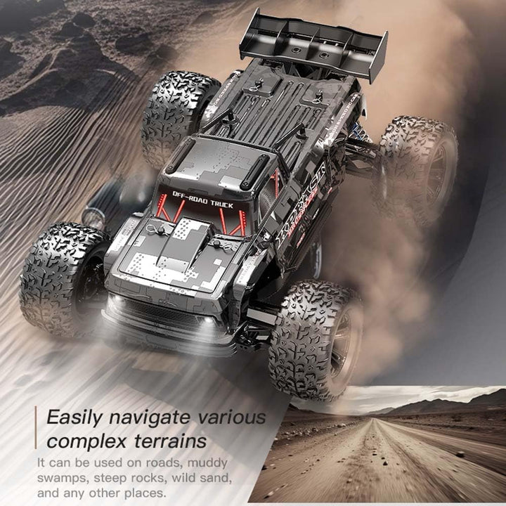 X-Verse 1:12 70KM/H Ferngesteuertes Auto für Erwachsene, 4WD Wasserdichtes Schnelles RC Truck mit 3S
