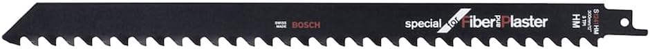 Bosch Professional 2 Stück Säbelsägeblatt S 1241 HM Endurance for Aerated Concrete (für Porenbeton,