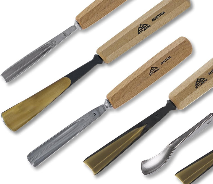 Stubai Stechbeitel Serie 55 - Form 68: Schweizer Messer Form G 70mm - 556870, 70mm
