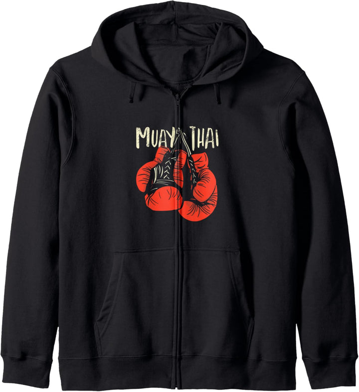 Muay Thai Handschuhe Kapuzenjacke