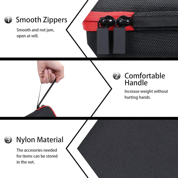 co2CREA Hart Reise Schutz Hülle Etui Tasche für TASCAM Portacaputre X6 Portabler 4+2 Spur High Resol