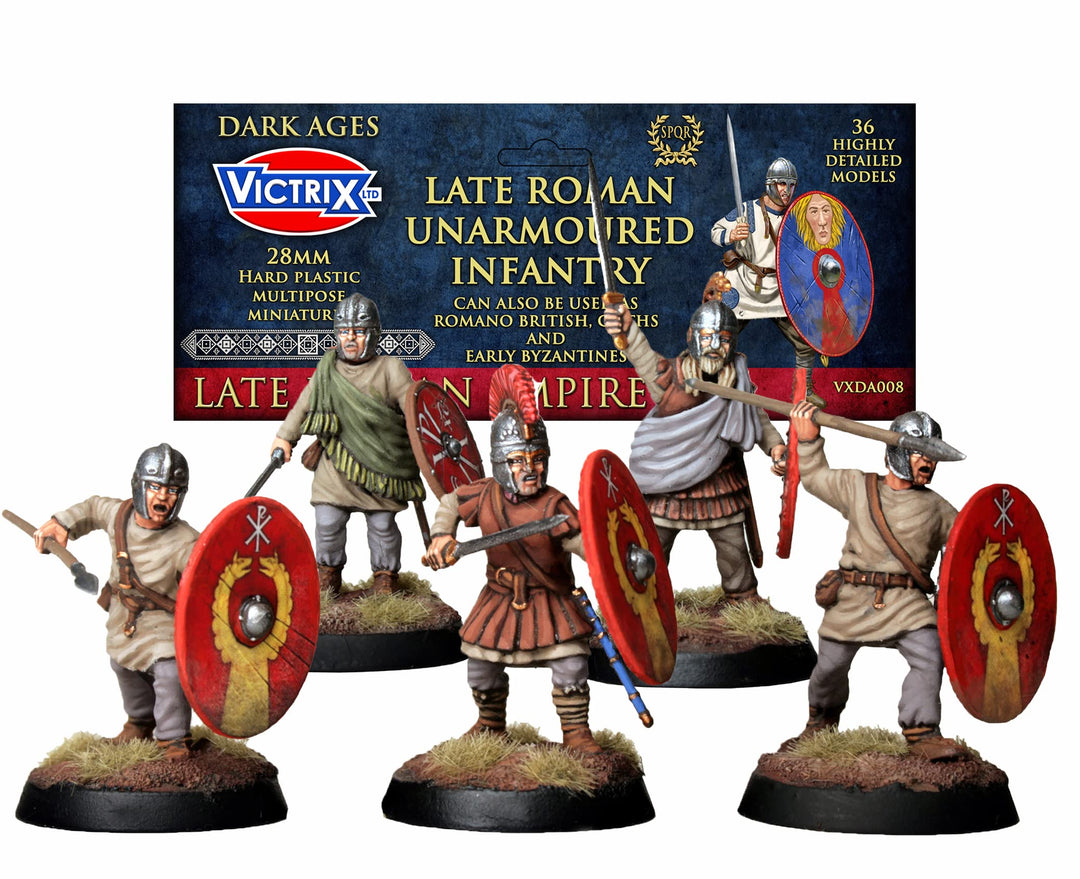 Victrix Ltd Spätrömische Infanterie, unbewaffnet