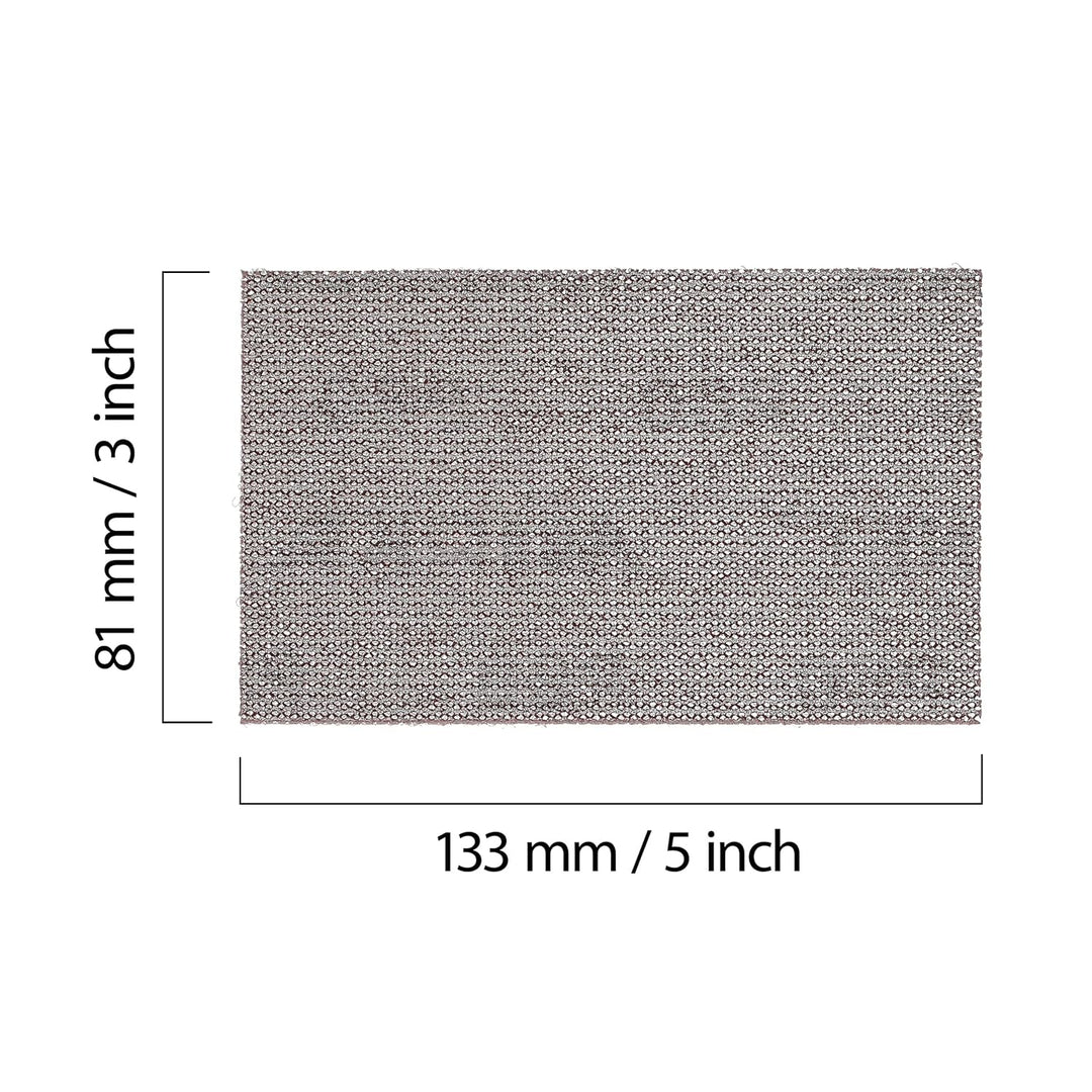 Mirka Abranet Netz-Schleifstreifen 81x133 mm Klett / Korn P240 / 50 Stk / zum Schleifen von Holz, Sp