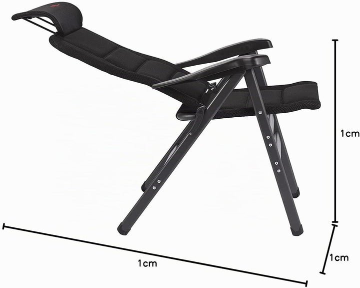 Crespo Chair, Aluminium, Schwarz, Einheitsgrösse, Schwarz