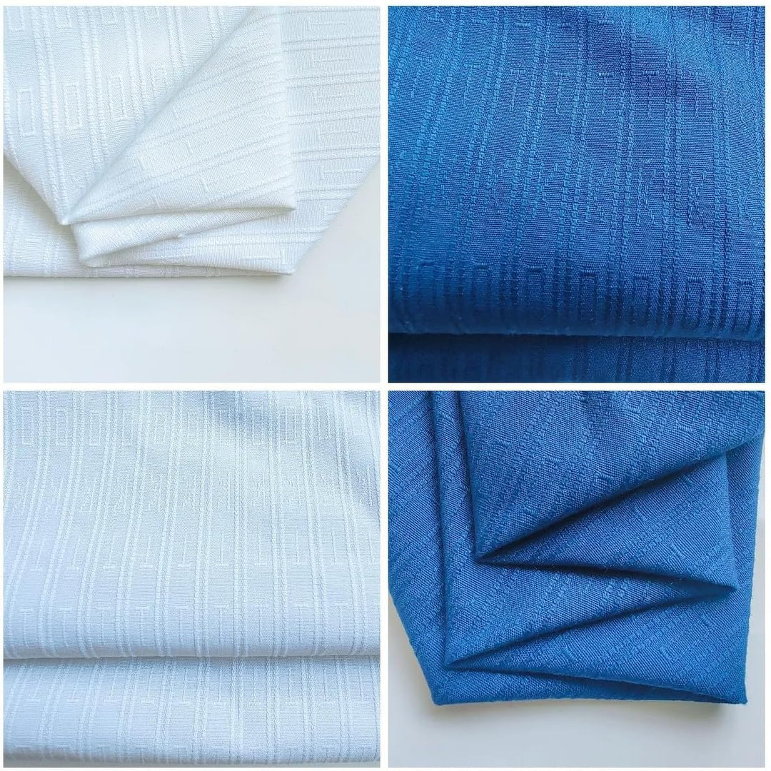 Taekwondo Gi Set DobokTaekwondo Standard Uniform TKD Anzug mit Gürtel Blau-Weiss 130, Blau-Wei&amp;