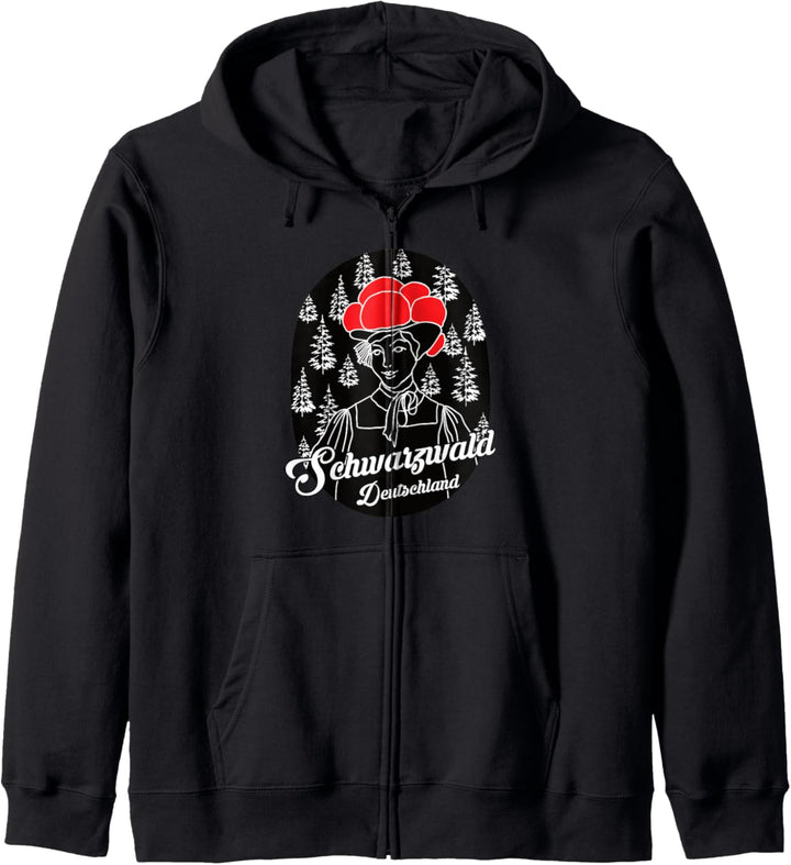 Schwarzwald Bollenhut - Deutschland Kapuzenjacke