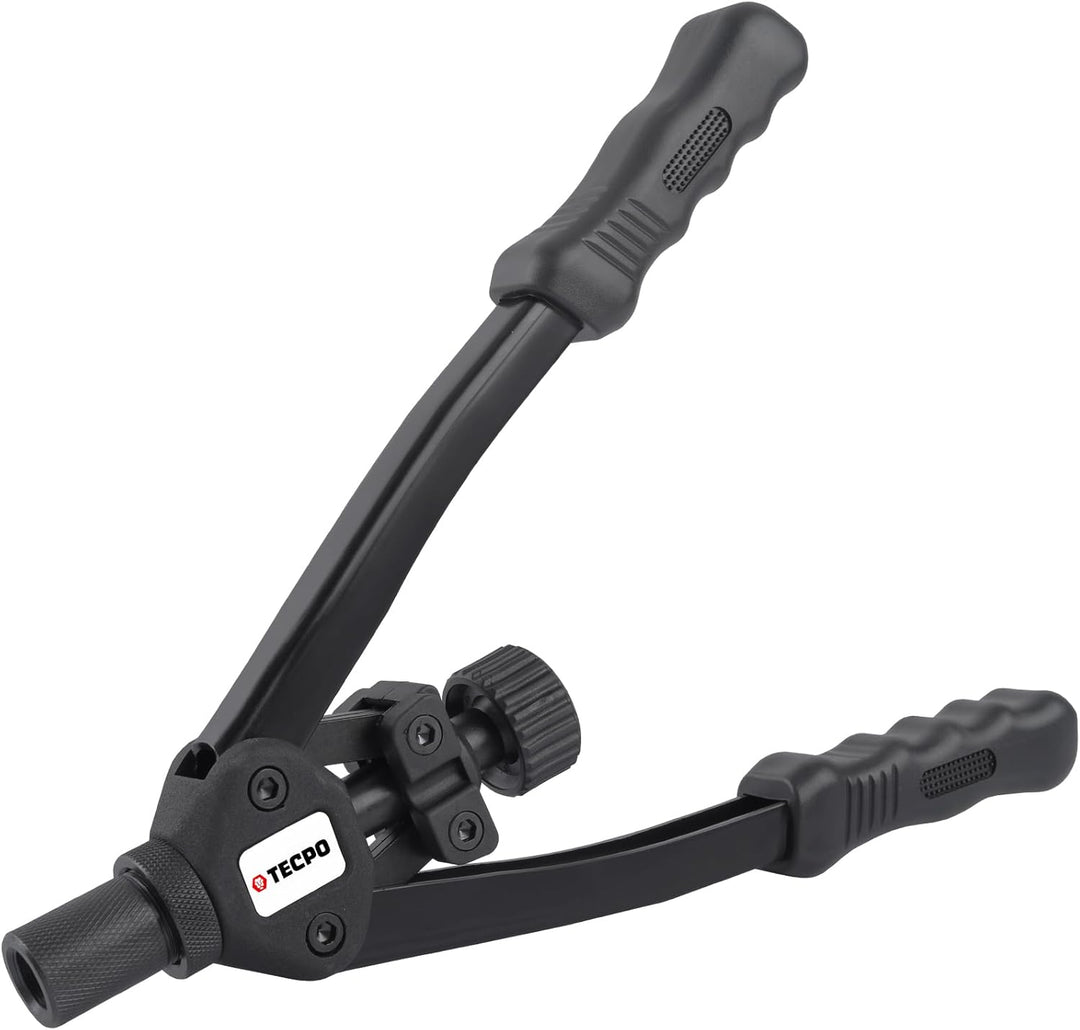 TECPO Profi Nietmutternzangen Satz M3-M12 Niet-Zange mit Nietmuttern Nieten Satz 110-teilig